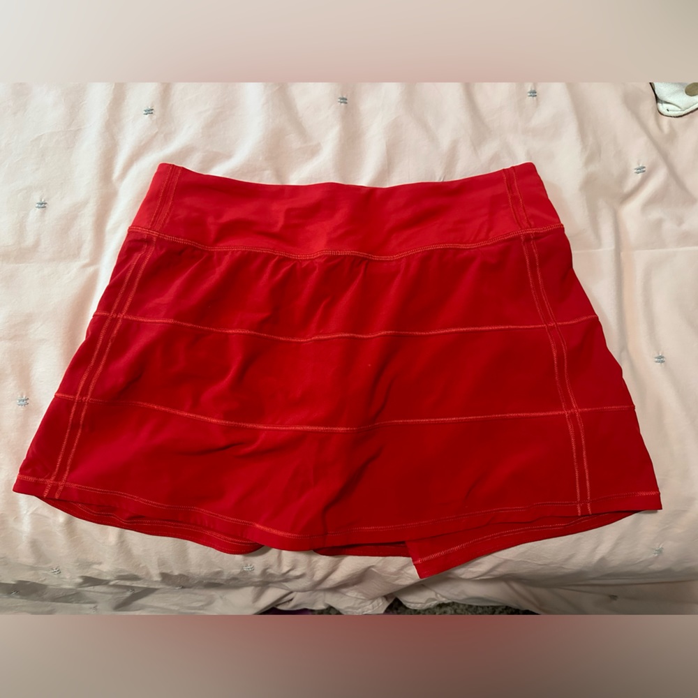 Lululemon Pace Rival Mid-Rise Skirt *Long Size 6